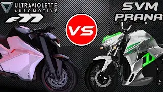 Ultraviolette F77 Vs SVM Prana || Full Hindi Comparison 2021