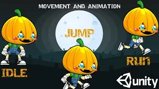 Unity 2D Movement And Animator Idle Run Jump Transitions