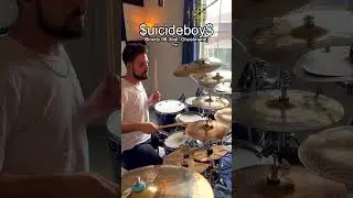 $UICIDEBOY$ BLOODY 98 (FEAT. GHOSTMANE) DRUM COVER (P2) 
