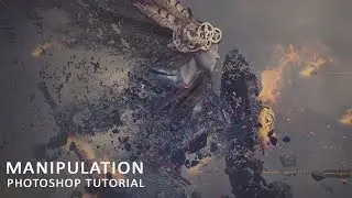 Warrior Dispersion Photoshop Manipulation Tutorial