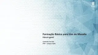 Como criar e configurar um fórum geral