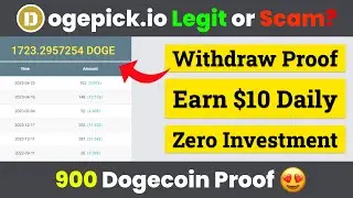 Dogepick.io | Legit or Scam? | Payment Proof