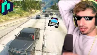 Running From Police!🚔Crazy COP CHASE! | GTA 5 NoPixel RP