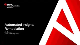 Ansible Automated Insights Remediation