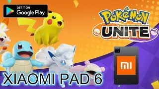 Disfruta del gameplay de Pokemon Unite en español en Xiaomi Pad 6