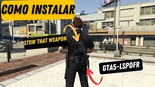 ¡No te pierdas! Instala Stow That Weapon y guarda el arma en LSPDFR
