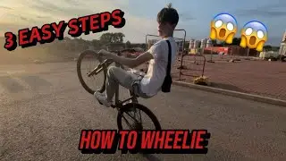 HOW TO WHEELIE WITH 3 EASY STEPS✅