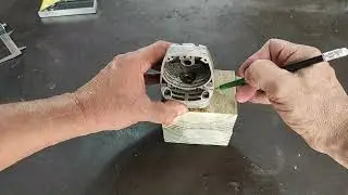 Un Taladro Manual hecho con chatarra