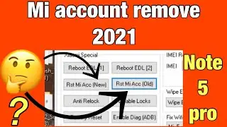 xioami redmi note 5 pro mi account unlock / remove by umt 2021 || mr. awwal 007