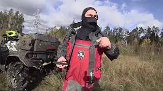 Глушитель RJWC для квадроцикла, чистим флейту