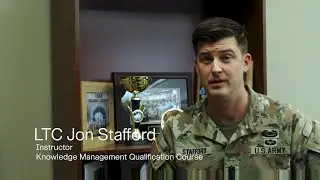 What is Knowledge Management? with LTC Jon Stafford