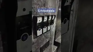 Hikvision video door phone 202, Electronic Door Lock with video door phone #videodoorphone