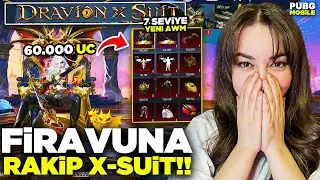 YENİ X-SUİT VE DESTANSI AWM GELDİ!! 😱 60.000 UC İLE FULLEDİK FİRAVUNA RAKİP GELDİ  !! | PUBG MOBILE