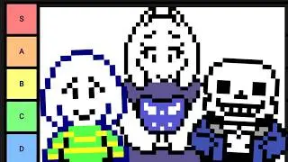 Ranking EVERY Character In UNDERTALE...