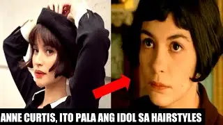 Anne Curtis New look pinabilib ang mga fans, Haircut Amelie's Style kinopya#annecurtis#hairstyle
