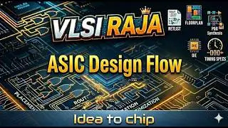 ASIC Flow || Physical Design || VLSI || RTL to GDS Flow