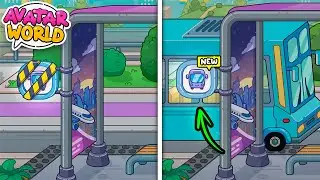 WOW! NEW BUS! 🚌 NEW SECRETS and BUGS in AVATAR WORLD!