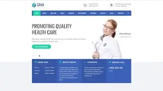 Sana - Medical Clean Responsive Website Template by ZEMEZ - 59090