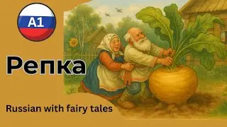The Giant Turnip – A Classic Russian Tale for A1 Learners