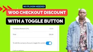 How to add WooCommerce toggle discount on checkout page