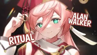 Nightcore | Ritual (Alan Walker) | (Lyrics / Sped Up)