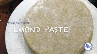 How to make easy vanilla Almond Paste recipe or Marzipan recipe for Christmas Cakes | Home Bird