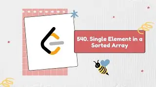 540. Single Element in a Sorted Array