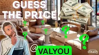 Playing Guess The Price at Valyou Furniture: Couch.com