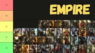 Empire Unit Roster Tier Ranking List (Thrones of Decay Included) | Total War Warhammer 3