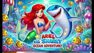 Underwater Adventure: Ariel & Sharky Save the Seas!