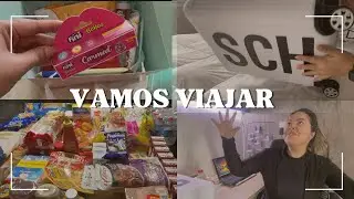 PREPARATIVOS PARA A CIDADE MARAVILHOSA | compras do mês | mala | faxina antes da nossa viagem