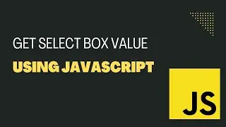 How to get Select Box Value | Javascript |  @swapnilcodes ​