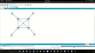 Mesh topology in Cisco packet tracer