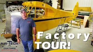 Airtech Coatings Shop Tour w/Robbie Staton Javron Cub Pilot