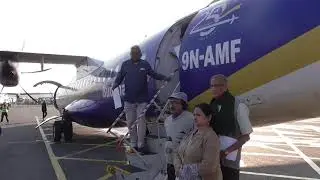 Inside Buddha Air: Flying to Mountain View from Kathmandu#mount#nature