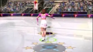 Winter Sports 2010 (PS3) Gameplay: Figure Skating