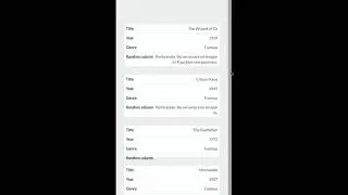 responsive table