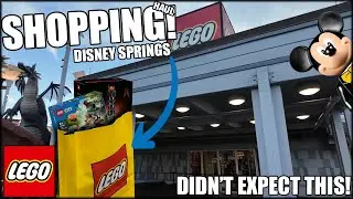 LEGO Store Shopping - Disney Springs HAUL!