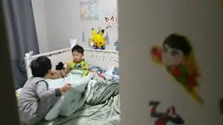 tucked into bed 092022