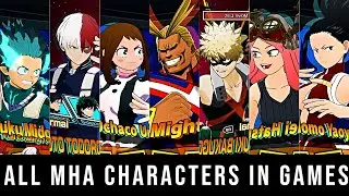 My Hero Academia Games - All Characters 2021 - All Heroes and Villains