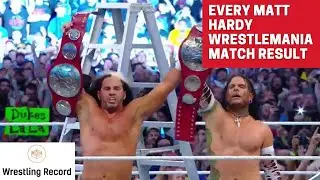Every Matt Hardy WrestleMania Match Result