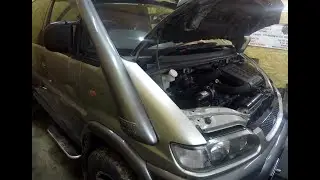 Delica свап с дизеля на бензин