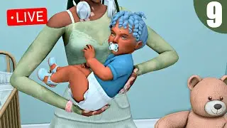 The Sims Not So Berry Challenge Green Gen #9 (LIVE) | Celebrating our final gens first birthday!