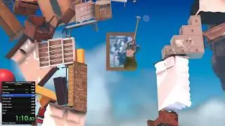 4m43s my Getting Over It speedrun