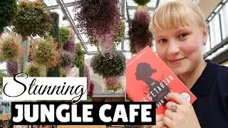 Stunning JUNGLE CAFE in Tokyo and Reading The Vegetarian by Han Kang 📚☕🌿 / #KOREADATHON 🇰🇷 Day 1