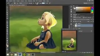 Time-Lapse Digital Painting in Photoshop - 30 Minute Study With Photo Reference