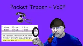 VoIP packet tracer demo