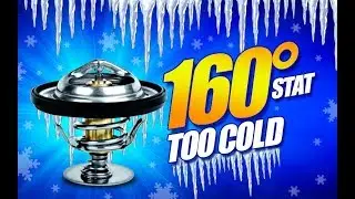 160° or 180° Thermostat? Install & Review T-Stat