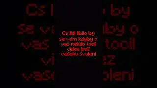 cs lidi líbilo by se vám kdyby někdo o vás točil video bez vašeho svolení ??