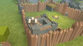 Эволюция Буга Буга Роблокс #3 Построил первую базу Booga Booga Roblox детский летсплей